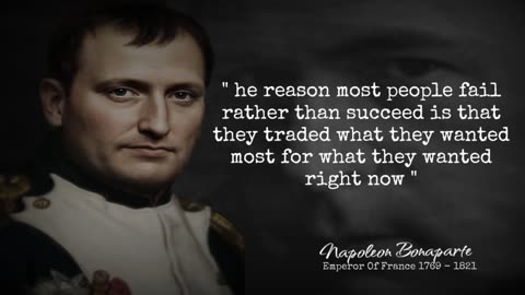 Napoleon Bonaparte Quotes