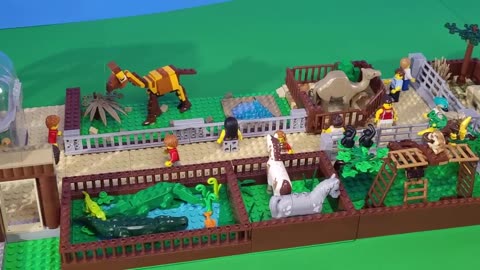 I Built a Huge Lego Zoo with Over 100 Animals