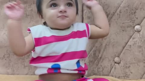 Cute Baby Naughty Smile