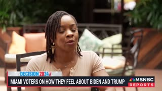 Miami Voters Have Hard Truths For Joe Biden and MSNBC On Border and Election