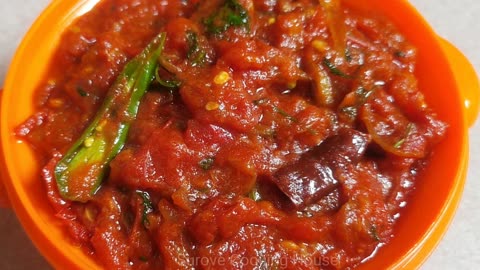 tomato chutney Tomato chashni