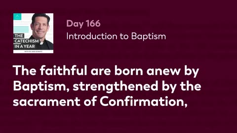 Day 166: Introduction to Baptism — The Catechism in a Year (with Fr. Mike Schmitz)