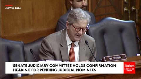 BRUTAL: John Kennedy Mercilessly Grills Judicial Nominee About Her Past Writings
