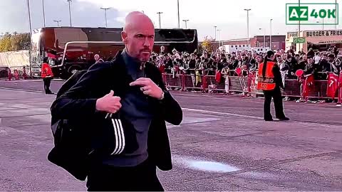 Ronaldo Welcomed Back By Man Utd Fans After Suspension Outside Old Trafford Ahead of EL vs Sheriff