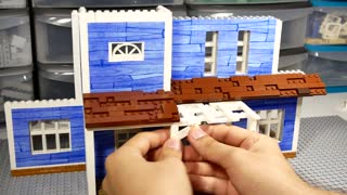 LEGO Neighbor's House MOC / "Hello Neighbor" Game