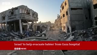 Israeli military says it will help evacuate babies from Gaza hospital - BBC News