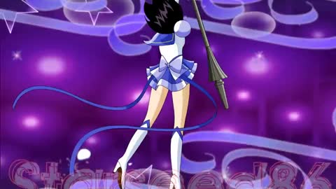 Sailor Saturn Henshin (Manga Power Up)