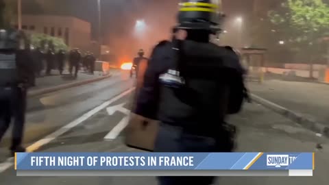 France rocked by nights of protests after police shooting of teen