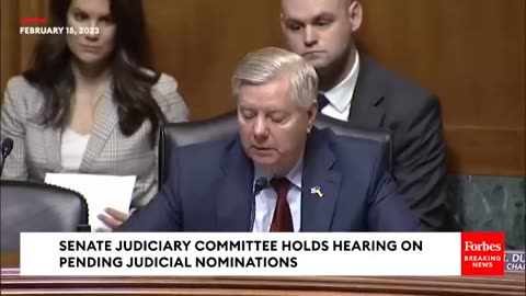 Lindsey Graham Questions Controversial Biden Judicial Nominee