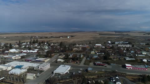 Davenport - Drone near Football Field - 31 March 2019