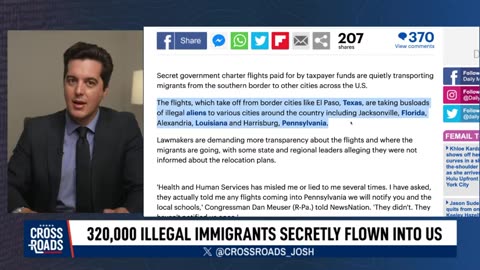 Elon Musk Issues '9/11' Warning; 320,000 Illegal Immigrants Secretly Flown Into US