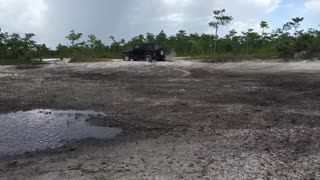 2014 JKU's 1st time out on a trail