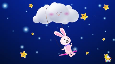 Coco the Bunny's Dreamy Lullaby Swing 1 Hour of Sleepy time Music for Babies