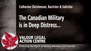 OP Valour Lawsuits: The Canadian Military is in Deep Distress…