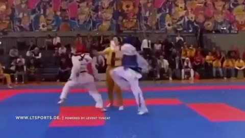 TAEKWONDO BEST FIGHT COMPETITON | BEST FIGHT MARTIAL ARTS KO KNOCK OUT