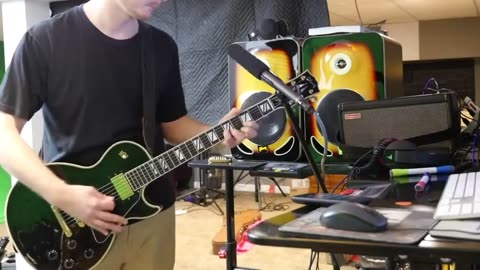 Guitarra Eléctrica para Background de Vídeo