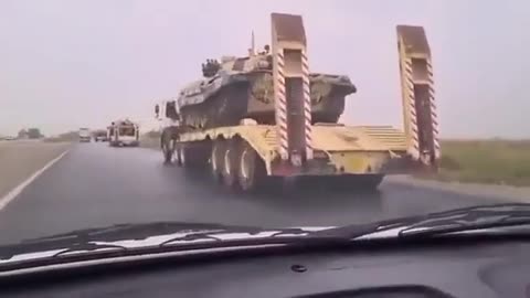 Iranian Army Deploys Its Tanks On The Iraqi Border