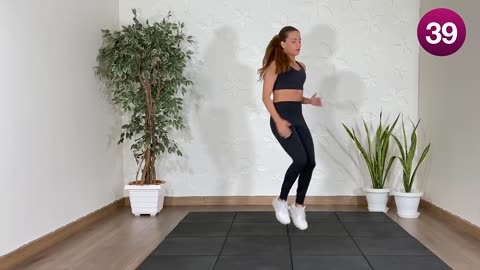 15 MIN FAT BURN Home Workout (No Jumping Modifications + No Equipment