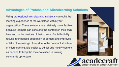 What You Need To Know About Professional Microlearning Solutions
