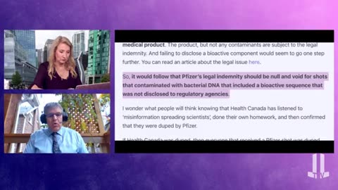 Breaking SV40 Found In Pfizer Vaccine With Dr. Byram Bridle Laura-Lynn Tyler Thompson