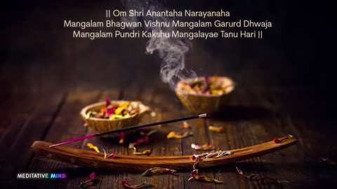 Om Shri Anantaha POWERFUL Morning Mantra Meditation @meditativemind
