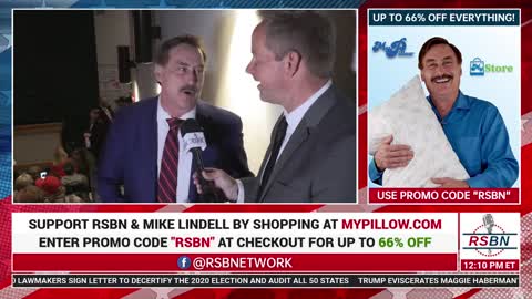 MyPillow CEO Mike Lindell says he’s “got a little problem” with Justin Trudeau