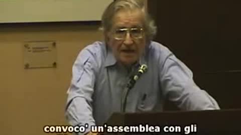 NOAM CHOMSKY - Moralità distorta