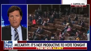 Tucker Carlson: "You don’t want to be ruled by a man who wears a Ukrainian flag lapel pin and lives with Frank Luntz?"