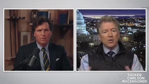 Tucker Carlson with Rand Paul - Origins of Covid and Fauci Should be Arrested
