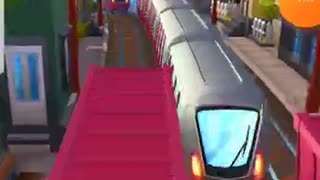 PLAYING SUBWAY SURFERS LIKE/FOLLOW