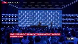 IVE : President Trump Speaks at TurningPointAction! PALM BEACH ,FL.