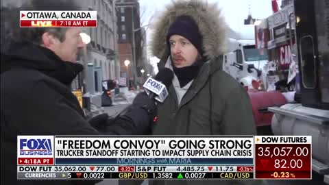 Canadian contractor Danick Venne says he joined the Freedom Convoy protests in Ottawa to help serve food, pick up trash and ‘give love to everybody.’