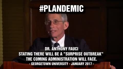 Dr. Anthony Fauci in 2017 Announces Covid-19?