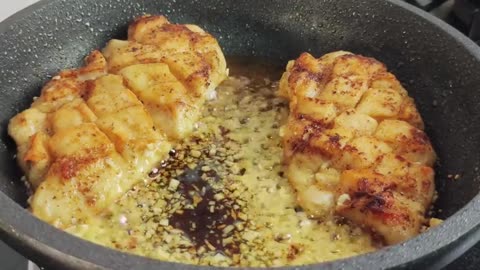 Honey garlic chicken _ Dinner ready in 15 minutes