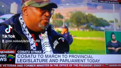 TOXIC GOVERNMENT:cosatu national strike.