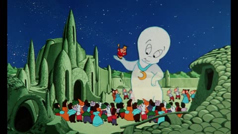 Casper The Friendly Ghost ' Boo Moon' (1953)