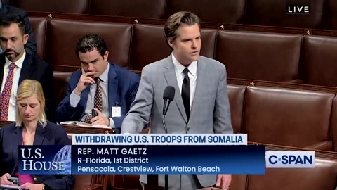 Gaetz: We Must Continue To Bring War Powers Resolutions to the House Floor