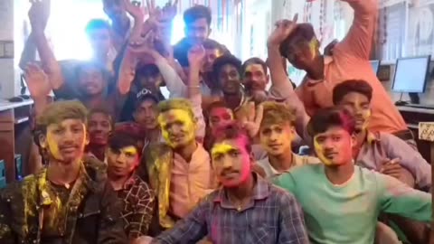 होली Celebrate! Today enjoyed Holi with the our Success Point family.