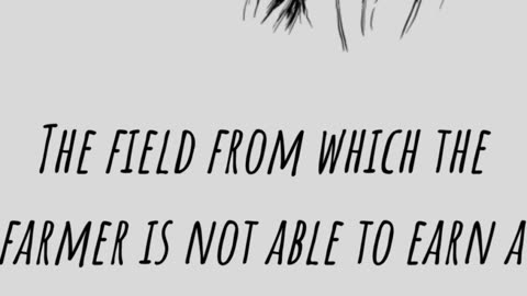 The Field From Which The Farmer Is Not Able To Earn A Living Burn Every Ear Of Wheat In This Field.