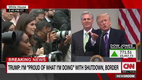 CNN reporter presses Trump: You promised Mexico would pay for wall