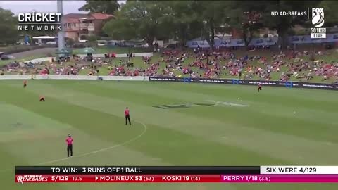 My favourite match: Healy and Perry reflect on WBBL