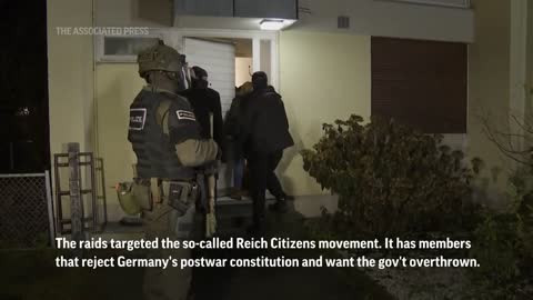 Germany makes arrests in alleged coup plot