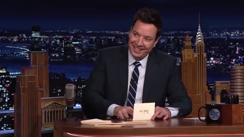 Thank You Notes: Spring Allergies, Easter | The Tonight Show Starring Jimmy Fallon