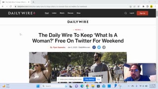 Elon Musk PROMOTES What Is A Woman by Matt Walsh/Daily Wire on Twitter