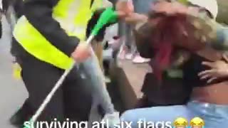 Fights break out opening day of Six Flags in Georgia ending with police shooting a 15-year-old.