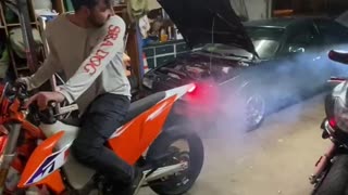 Birthday burnouts