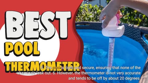 2 In 1 Floating Swimming Pool Chlorine Dispenser And Thermometer