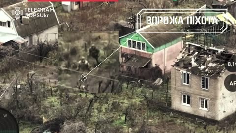 Flying Drones into Russian Occupied Houses