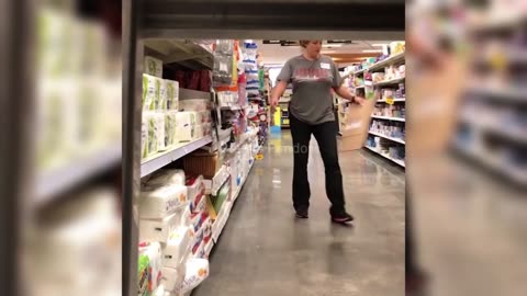 "Funny Scare Prank Compilation: Spider Scare to Boy & Grocery Area - Funniest Moments"
