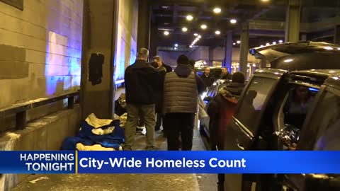 City conducting city-wide homeless count tonight
